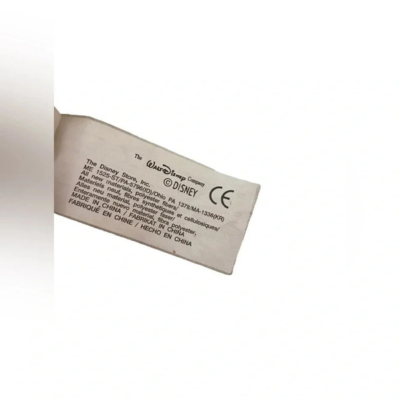 VINTAGE THE DISNEY STORE STUFFED PLUSH CHENILLE WINNIE THE POOH PINK VES… - Picture 5 of 6